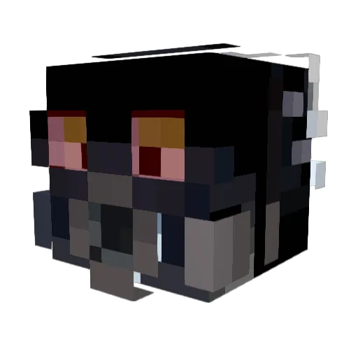 xKingCoomer69x Minecraft avatar head, 3D render