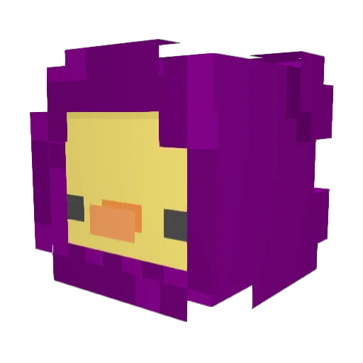 xKirit Minecraft avatar head, 3D render