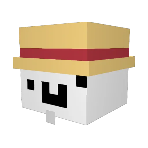 xKrayoJr Minecraft avatar head, 3D render