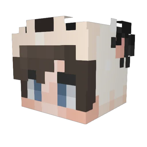 xKylex Minecraft avatar head, 3D render