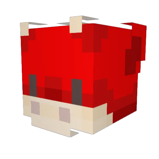 xKynx Minecraft avatar head, 3D render