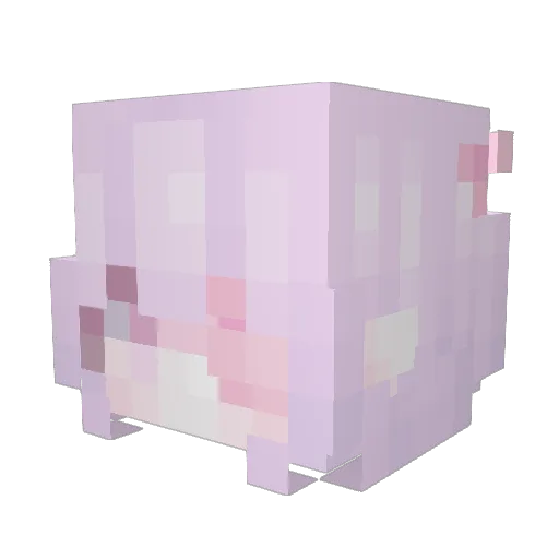 xLEMONJUICEx Minecraft avatar head, 3D render