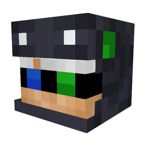 xLeaxX_ Minecraft avatar head, 3D render