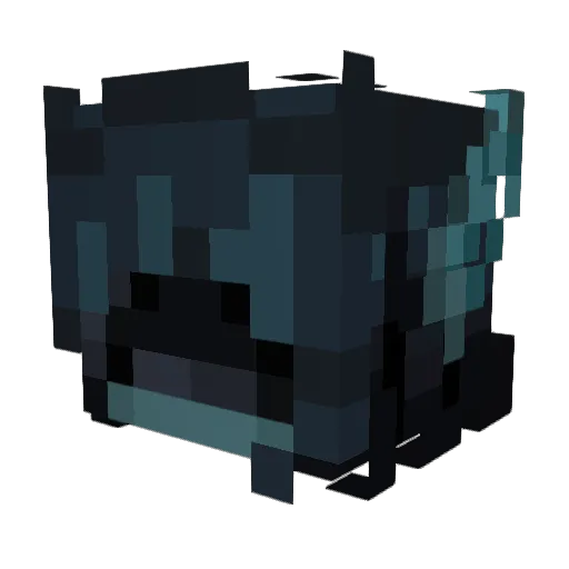 xLefty02 Minecraft avatar head, 3D render