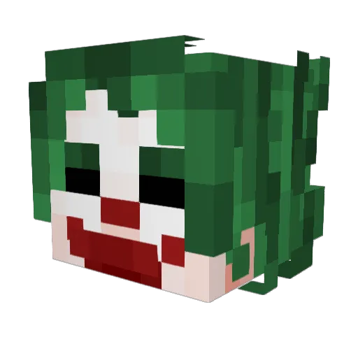 xLeonxc Minecraft avatar head, 3D render