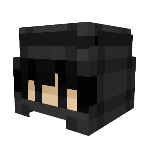 xLijaz Minecraft avatar head, 3D render