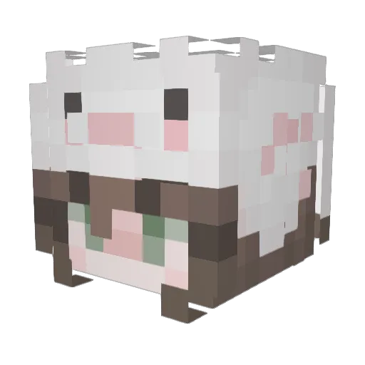 xLingard Minecraft avatar head, 3D render