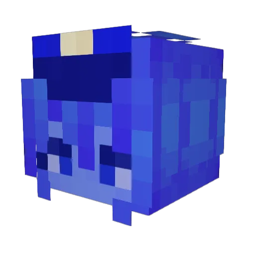 xLiqu_ Minecraft avatar head, 3D render