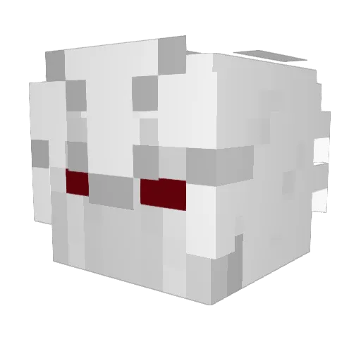 xLivio Minecraft avatar head, 3D render
