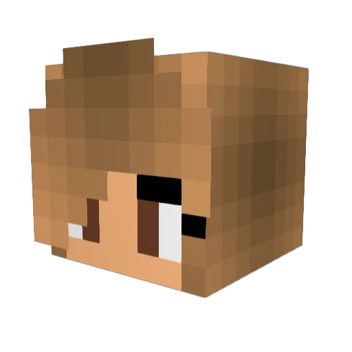 xLodiAmigo Minecraft avatar head, 3D render