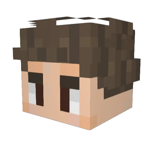 xLotus__ Minecraft avatar head, 3D render