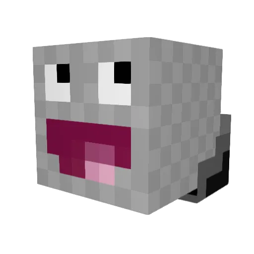xLunarLightsx Minecraft avatar head, 3D render