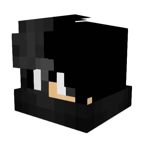 xM3hm3tx Minecraft avatar head, 3D render