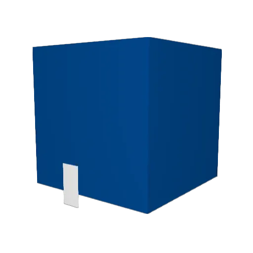 xMIGGLERx Minecraft avatar head, 3D render