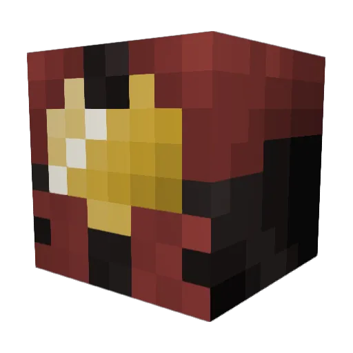 xMKGx Minecraft avatar head, 3D render
