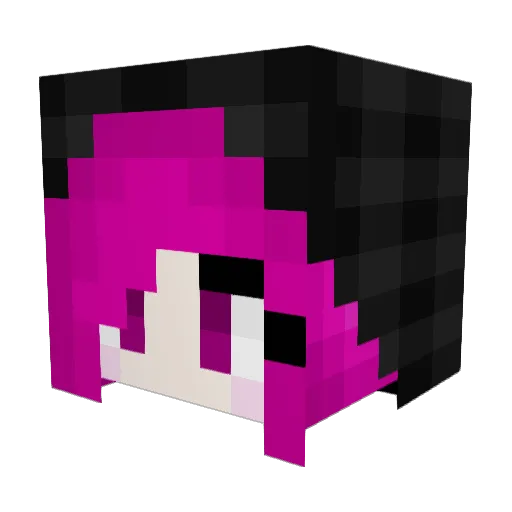 xMabonx Minecraft avatar head, 3D render