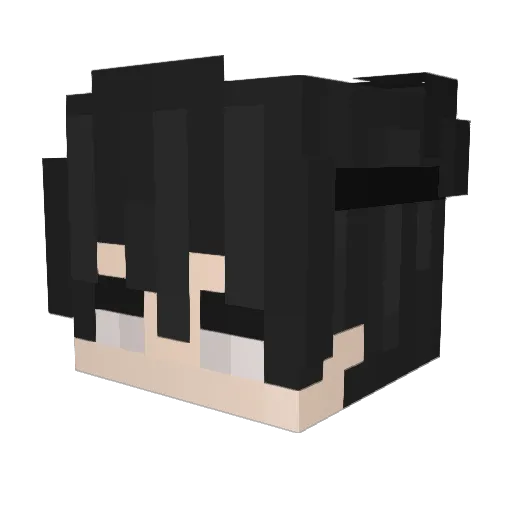 xMados Minecraft avatar head, 3D render