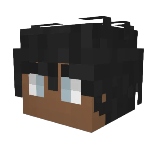 xMangoCatx Minecraft avatar head, 3D render
