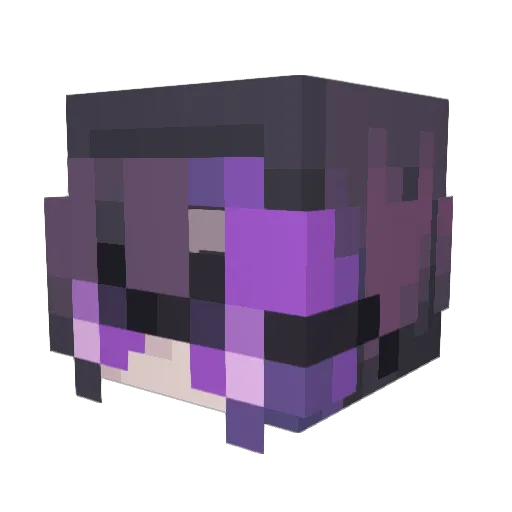 xMapleSyrupx Minecraft avatar head, 3D render