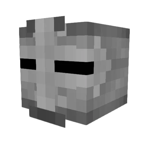 xMasterLJx Minecraft avatar head, 3D render
