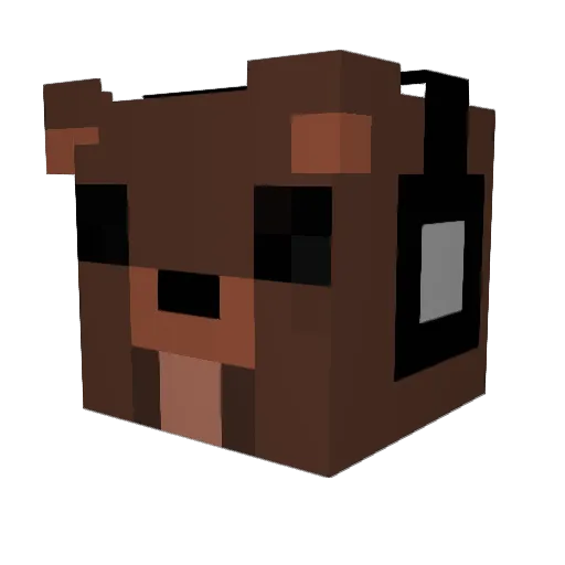 xMatienzo Minecraft avatar head, 3D render