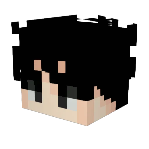 xMatzeZ Minecraft avatar head, 3D render