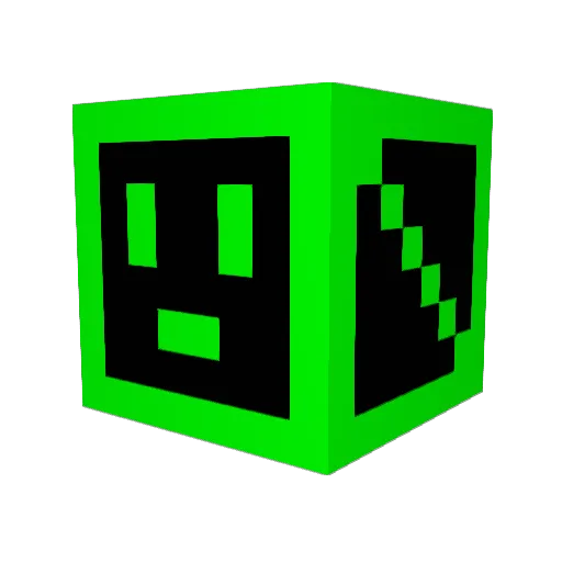 xMenusha Minecraft avatar head, 3D render