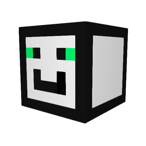 xMielonix Minecraft avatar head, 3D render