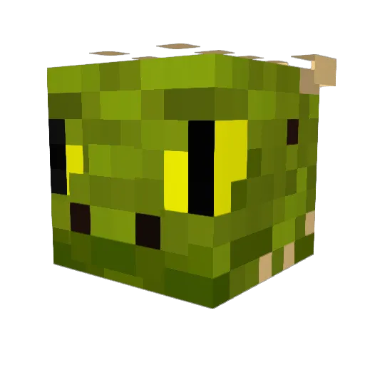 xMikeParido Minecraft avatar head, 3D render