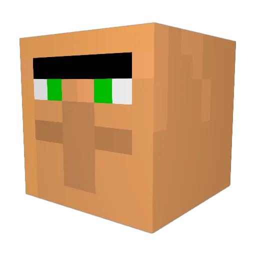 xMillaMaxwell Minecraft avatar head, 3D render