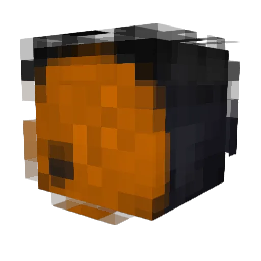 xMoDogg Minecraft avatar head, 3D render