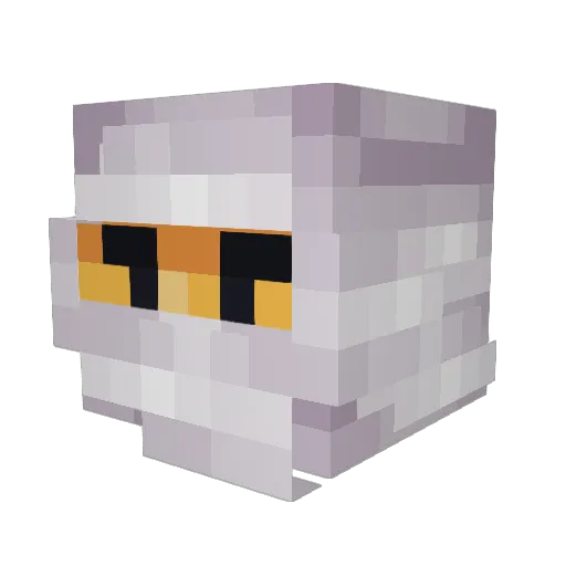 xMonkeyGamesx Minecraft avatar head, 3D render