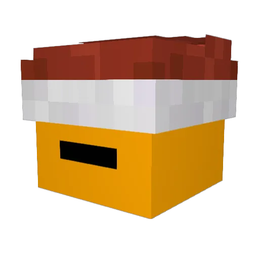 xMuke Minecraft avatar head, 3D render