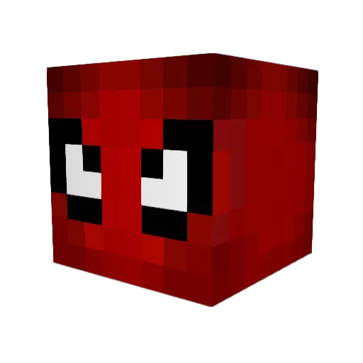 xNCxElvis Minecraft avatar head, 3D render