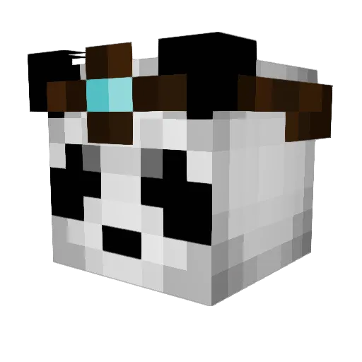 xNeero97x Minecraft avatar head, 3D render
