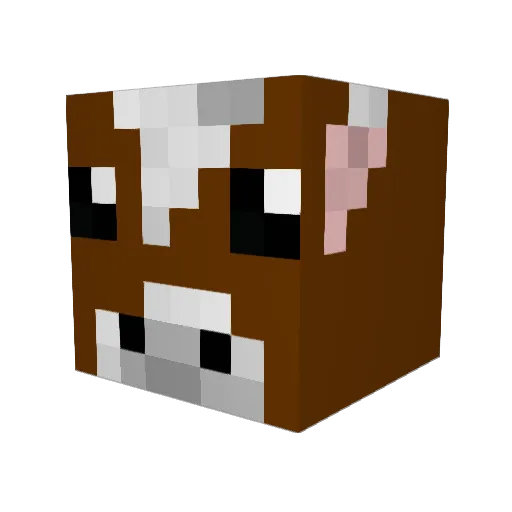 xNightBladex Minecraft avatar head, 3D render