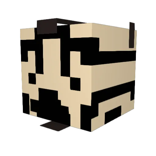 xNighty23 Minecraft avatar head, 3D render