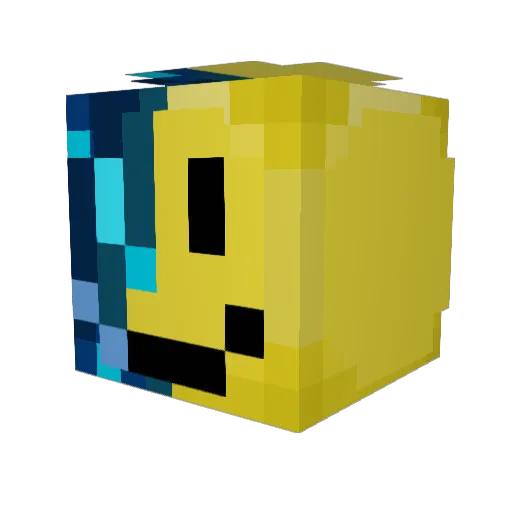 xNinjax47 Minecraft avatar head, 3D render