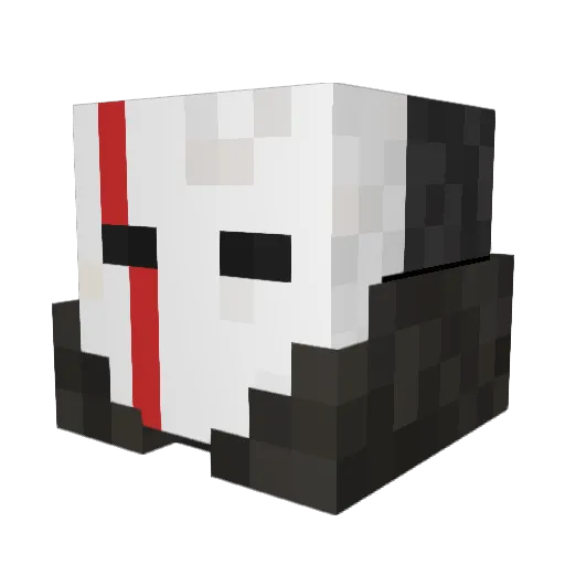 xNoName__ Minecraft avatar head, 3D render