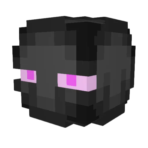 xNqcho Minecraft avatar head, 3D render