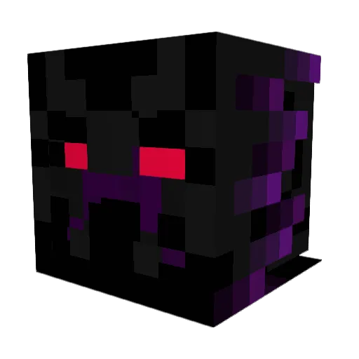 xNuro Minecraft avatar head, 3D render