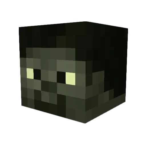 xNyon47 Minecraft avatar head, 3D render