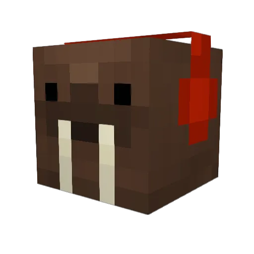 xOzcar Minecraft avatar head, 3D render