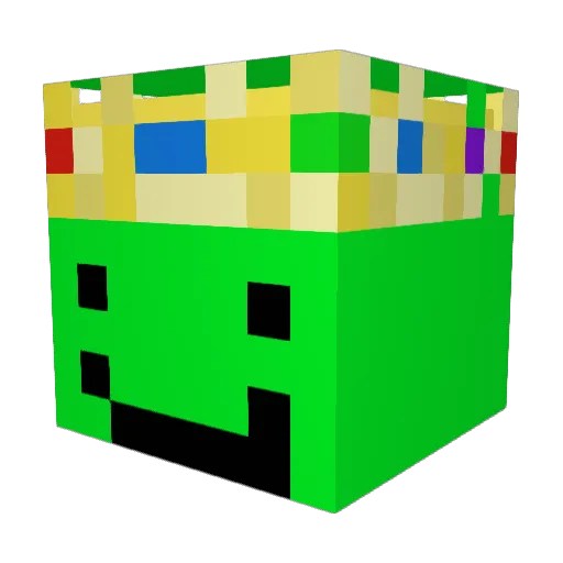 xPR3ST0Nx Minecraft avatar head, 3D render