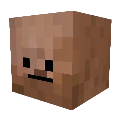 xPanguin Minecraft avatar head, 3D render
