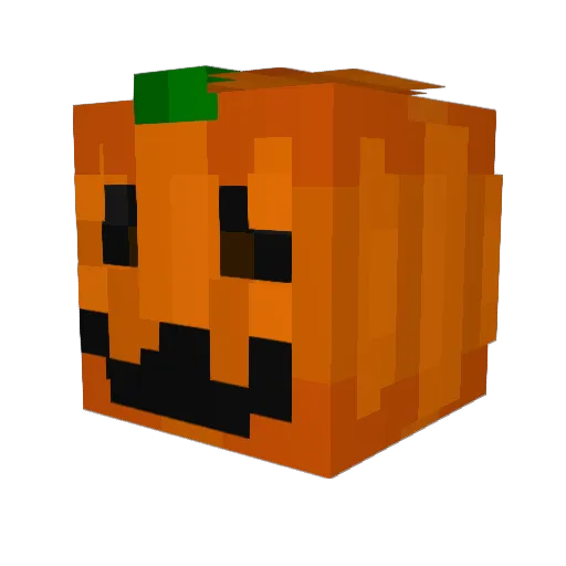 xParanoid Minecraft avatar head, 3D render