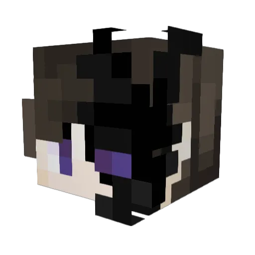 xPerplexer Minecraft avatar head, 3D render
