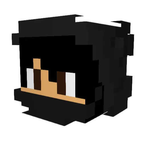 xPhalanxed_ Minecraft avatar head, 3D render