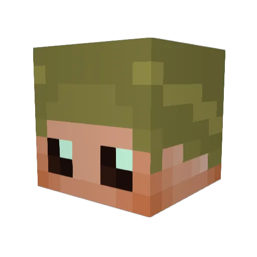 xPhinix3 Minecraft avatar head, 3D render