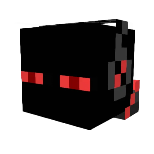 xPier Minecraft avatar head, 3D render